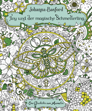 Buchcover von Ivy und der magische Schmetterling: Eine Geschichte zum Ausmalen