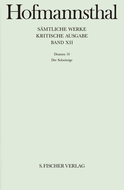 Buchcover von Dramen 10: Der Schwierige von Hugo von Hofmannsthal