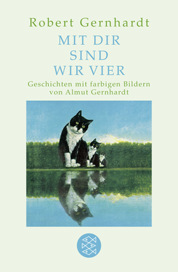 Buchcover von Mit dir sind wir vier: Mit Bildern von Almut Gernhardt von Robert Gernhardt