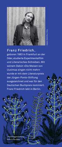 Zusatzmaterial KL 978 3 10 397117 0 hinten von Die Passagierin: Roman von Franz Friedrich