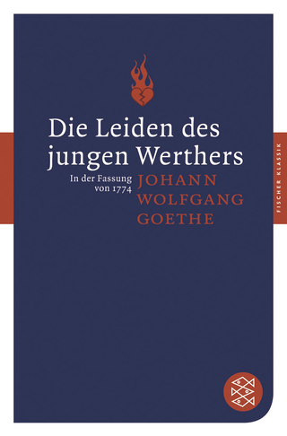 Buchcover von Die Leiden des jungen Werthers: In der Fassung von 1774. Roman