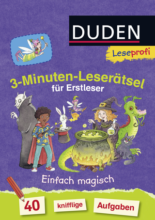 Buchcover von 3-Minute-Reading Puzzles for First Readers: Simply Magical!: 40 knifflige Aufgaben
