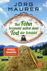 Buchcover von Bei Föhn brummt selbst dem Tod der Schädel von Jörg Maurer