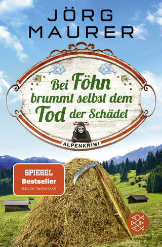 Buchcover von Bei Föhn brummt selbst dem Tod der Schädel: Alpenkrimi