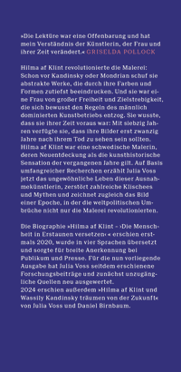 Zusatzmaterial KL 978 3 596 70255 8 vorne von Hilma af Klint – »Die Menschheit in Erstaunen versetzen«: Biographie von Julia Voss