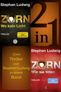 Buchcover von Wo kein Licht / Wie sie töten - Zwei Zorn-Thriller in einem Band von Stephan Ludwig