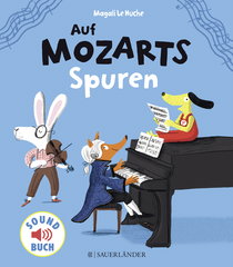 Buchcover von Auf Mozarts Spuren von Magali Le Huche