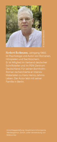 Zusatzmaterial KL 978 3 7587 0023 1 hinten von Hoher Himmel, nichts als Blau: Roman von Herbert Beckmann