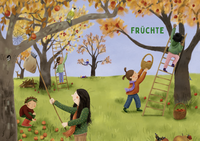 Zusatzmaterial PA 978 3 7373 7537 5 innen 001 von Hörst du's rascheln? Der Herbst ist da!: Eine Schatzsuche durch bunte Blätter von Doro Ahlemeyer, Greta Wagener