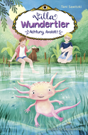 Buchcover von Villa Wundertier – Achtung, Axolotl! von Tani Sawitzki