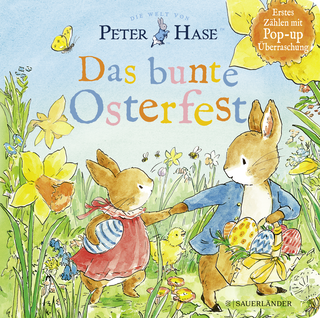 Buchcover von Die Welt von Peter Hase - Das bunte Osterfest: Pop-Up Buch