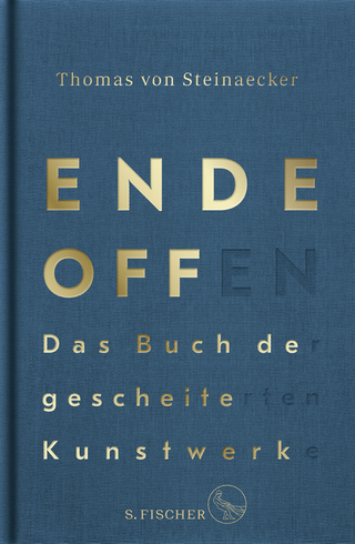 Buchcover von Ende offen – Das Buch der gescheiterten Kunstwerke