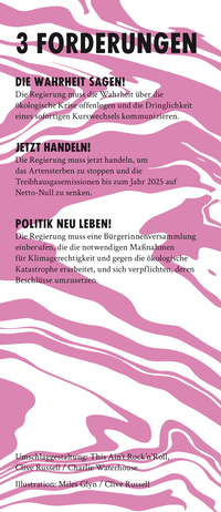 Zusatzmaterial KL 978 3 10 397003 6 vorne von Wann wenn nicht wir*: Ein Extinction Rebellion Handbuch von Extinction Rebellion