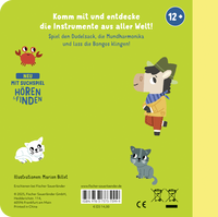 Zusatzmaterial 9783737373999 U4 von Hörst du die Musik aus aller Welt?: Soundbuch von Marion Billet