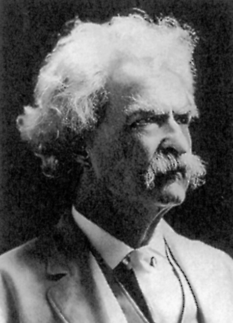 Portrait von Mark Twain