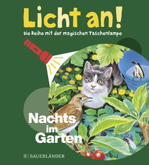 Buchcover von Nachts im Garten: Licht an!