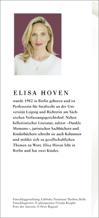 Zusatzmaterial KL 978 3 10 397751 6 hinten von Feine Risse: Roman von Elisa Hoven