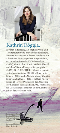 Zusatzmaterial KL 978 3 10 397155 2 hinten von Laufendes Verfahren: Roman von Kathrin Röggla