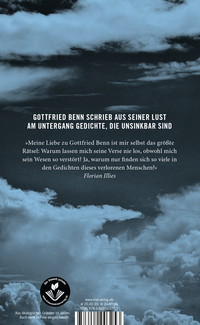 Zusatzmaterial 9783462003253 U4 von Florian Illies über Gottfried Benn von Florian Illies