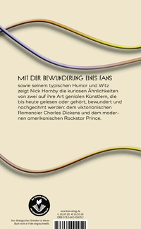 Zusatzmaterial 9783462004052 U4 von Dickens und Prince: Unvergleichliche Genies von Nick Hornby