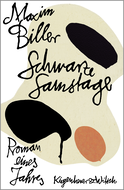 Buchcover von Schwarze Samstage: Roman eines Jahres von Maxim Biller