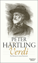 Buchcover von Verdi: Ein Roman in neun Fantasien von Peter Härtling