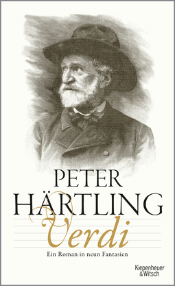Buchcover von Verdi: Ein Roman in neun Fantasien von Peter Härtling