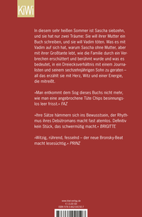 Zusatzmaterial 9783462041507 U4 von Scherbenpark: Roman von Alina Bronsky