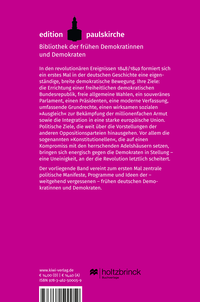 Zusatzmaterial 9783462500059 U4 von Forderungen des Volkes: Frühe demokratische Programme. Herausgegeben und eingeleitet von Jörg Bong