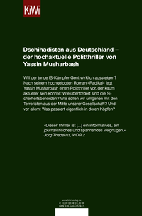 Zusatzmaterial 9783462053425 U4 von Jenseits: Thriller von Yassin Musharbash