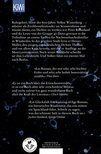 Zusatzmaterial 9783462054194 U4 von Was dann nachher so schön fliegt: Roman von Hilmar Klute