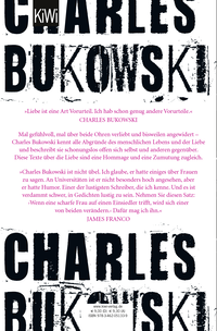 Zusatzmaterial 9783462051339 U4 von Liebe von Charles Bukowski