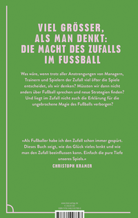Zusatzmaterial 9783462007893 U4 von Die Tabelle lügt immer: Über die Macht des Zufalls im Fußball von Christoph Biermann