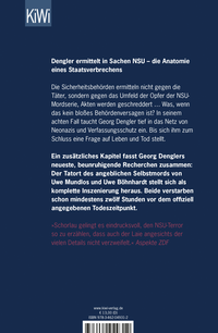 Zusatzmaterial 9783462049312 U4 von Die schützende Hand: Denglers achter Fall von Wolfgang Schorlau