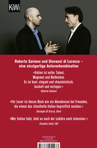 Zusatzmaterial 9783462051933 U4 von Erklär mir Italien!: Wie kann man ein Land lieben, das einen zur Verzweiflung treibt? von Roberto Saviano, Giovanni di Lorenzo