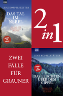 Buchcover von Commissario Grauner ermittelt Band 4+5 (2in1-Bundle): Das Tal im Nebel - Das Leuchten über dem Gipfel von Lenz Koppelstätter