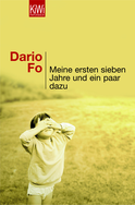 Buchcover von Meine ersten sieben Jahre und ein paar dazu von Dario Fo