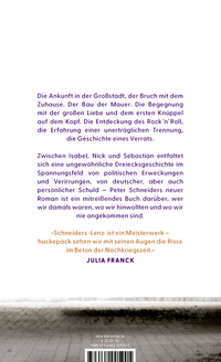 Zusatzmaterial 9783462005905 U4 von Die Frau an der Bushaltestelle: Roman von Peter Schneider