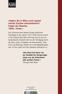 Zusatzmaterial 9783462050929 U4 von Liebe deinen Nächsten: Roman von E.M. Remarque