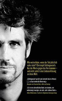 Zusatzmaterial 9783462041118 U4 von It Can Never Be as Nice in Heaven as it is Here!: Tagebuch einer Krebserkrankung von Christoph Schlingensief
