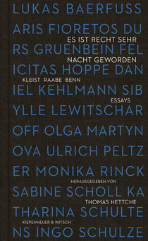 Buchcover von Verily, Night Has Fallen. Kleist, Raabe, Benn, and Dread: Kleist, Raabe, Benn. Essays 