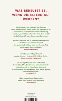Zusatzmaterial 9783462004359 U4 von Aging Parents: Über das Kümmern und die Zeit, die uns bleibt von Volker Kitz