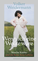 Buchcover von Wenn ich eine Wolke wäre von Volker Weidermann