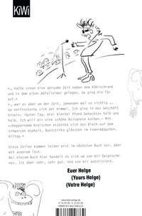 Zusatzmaterial 9783462048339 U4 von Orang Utan Klaus: Helges Geschichten von Helge Schneider