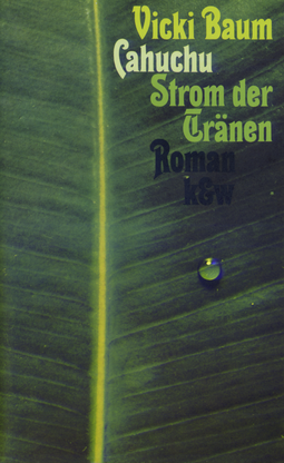 Buchcover von Cahuchu von Vicki Baum