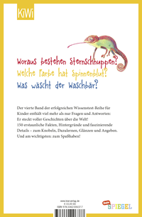 Zusatzmaterial 9783462006377 U4 von Der geniale Wissenstest für Kinder: In 150 Quizfragen um die Welt von Antonia Bauer, Daniel Müller