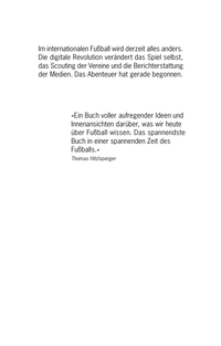Zusatzmaterial 9783462051001 U4 von Game Plan. The New Football Matrix: Die neue Fußball-Matrix. Vollständig überarbeitete und aktualisierte Ausgabe von Christoph Biermann