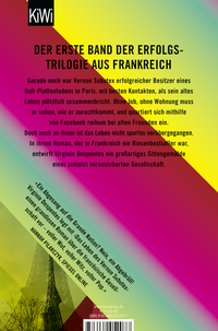 Zusatzmaterial 9783462052077 U4 von Das Leben des Vernon Subutex 1: Roman von Virginie Despentes