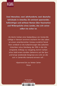 Zusatzmaterial 9783462007756 U4 von Die Schatten der Ideen: Roman von Klaus Modick