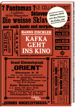 Buchcover von Kafka Goes to the Movies von Hanns Zischler